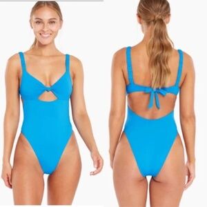 Vitamin A Zuri Tie Back One Piece, S